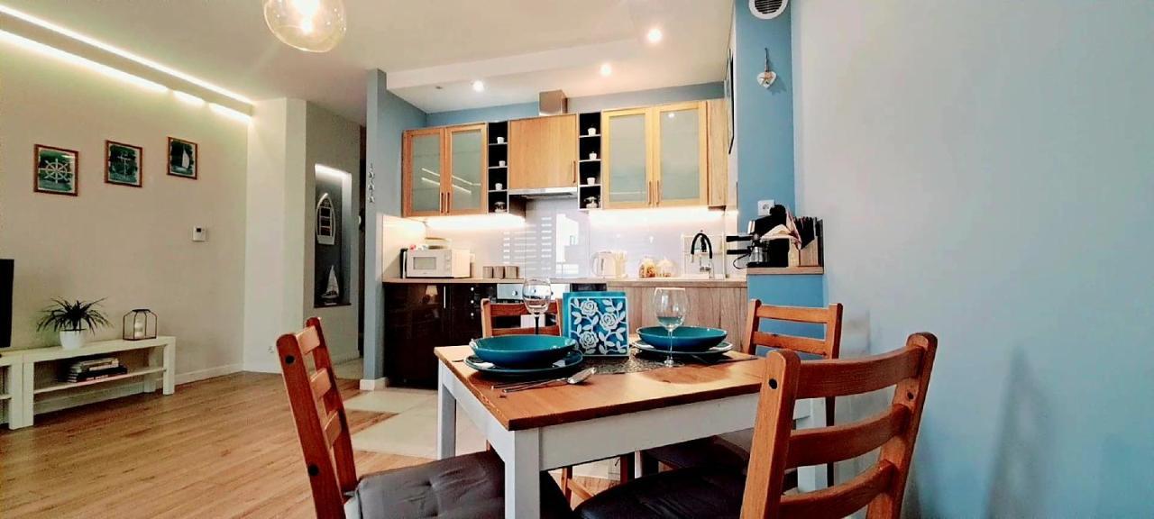 Marine Apartament Danzica Esterno foto